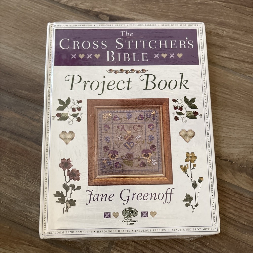 The Cross Stitcher's Bible Project Book Jane Greenoff Hardcover 9780715314197